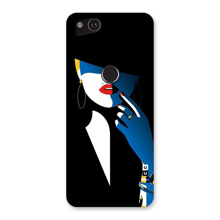 Elegant Woman Back Case for Google Pixel 2