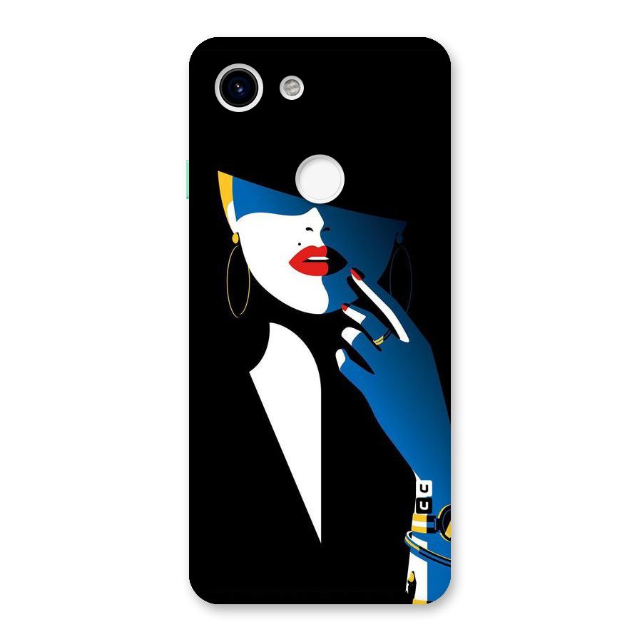 Elegant Woman Back Case for Google Pixel 3