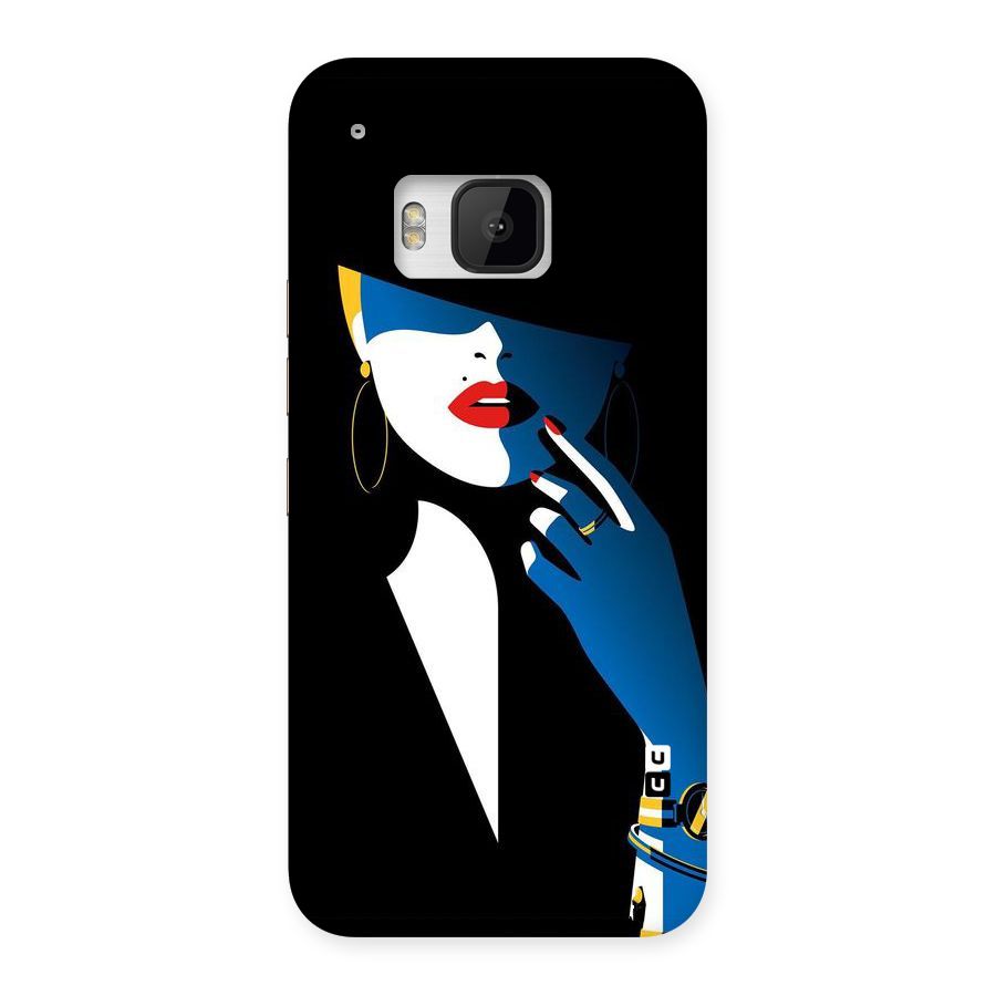 Elegant Woman Back Case for HTC One M9