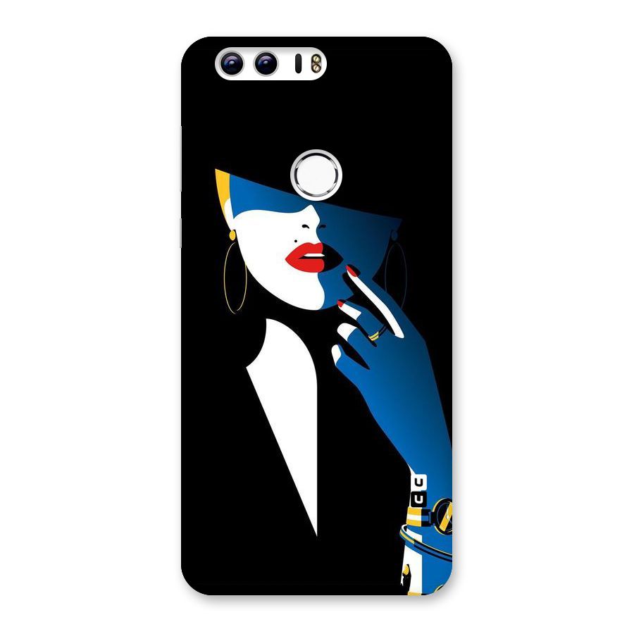 Elegant Woman Back Case for Honor 8