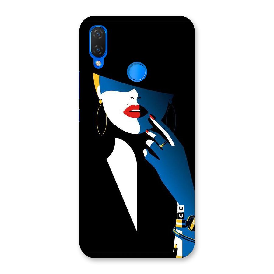 Elegant Woman Back Case for Huawei P Smart+