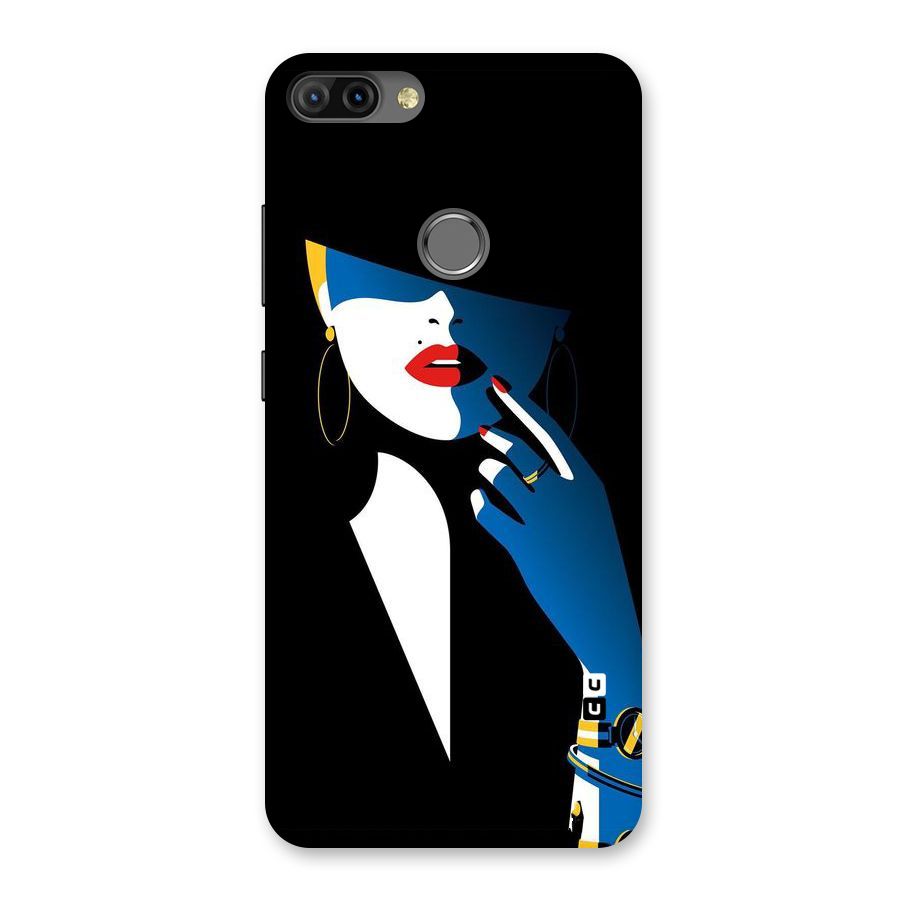 Elegant Woman Back Case for Infinix Hot 6 Pro