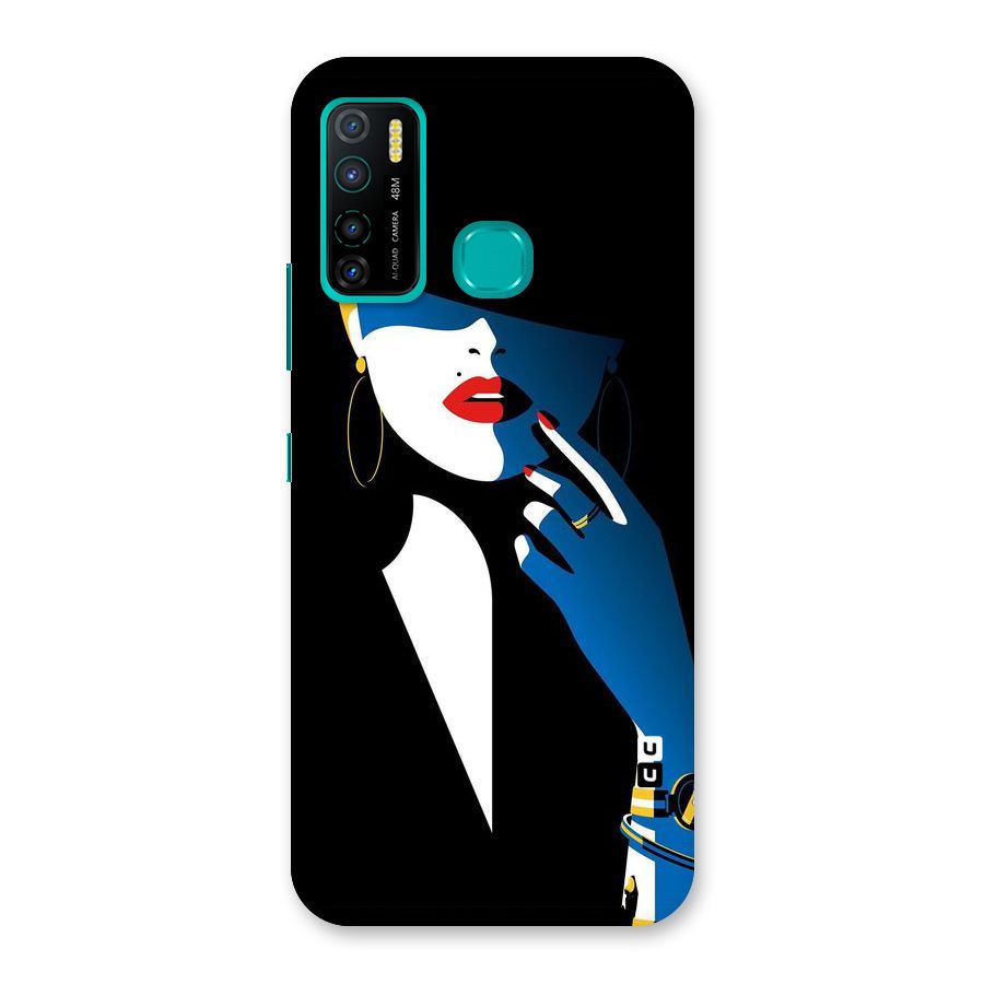 Elegant Woman Back Case for Infinix Hot 9 Pro