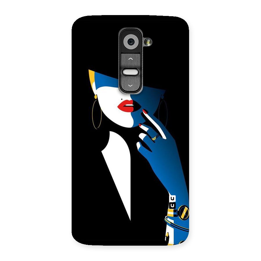 Elegant Woman Back Case for LG G2