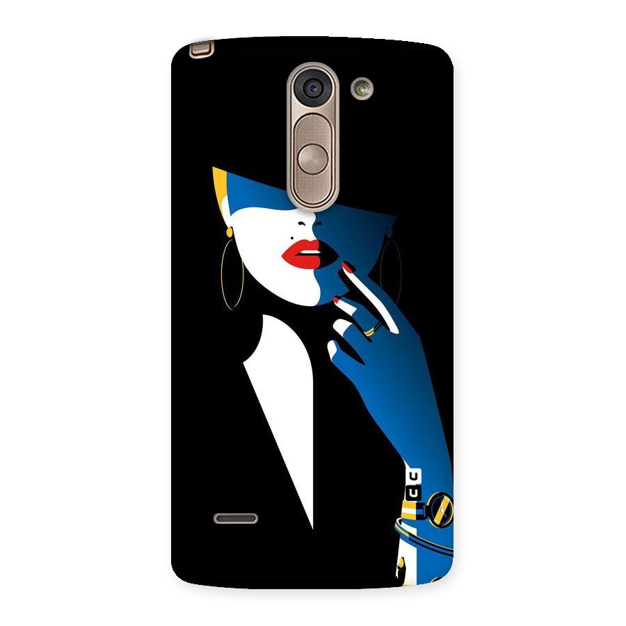 Elegant Woman Back Case for LG G3 Stylus