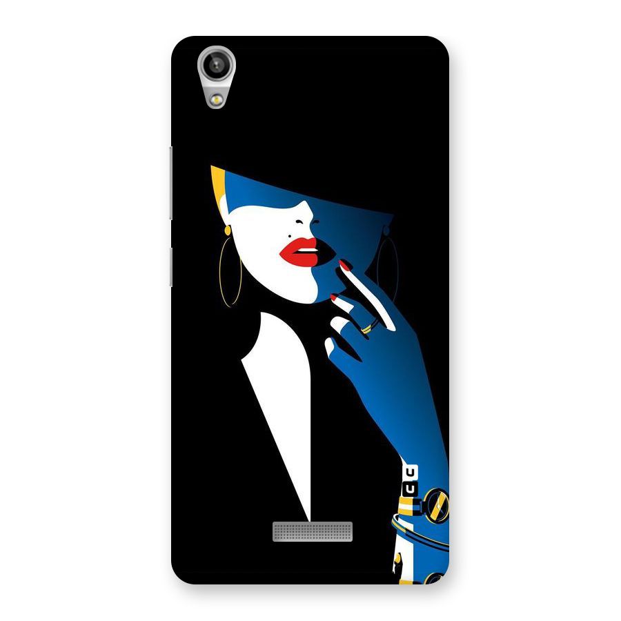 Elegant Woman Back Case for Lava-Pixel-V1
