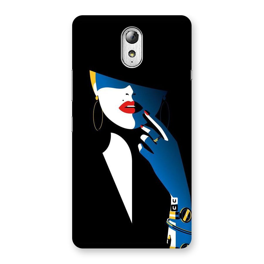 Elegant Woman Back Case for Lenovo Vibe P1M