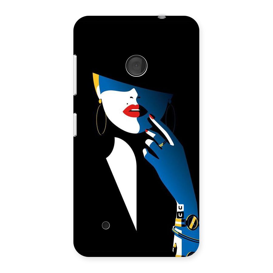Elegant Woman Back Case for Lumia 530