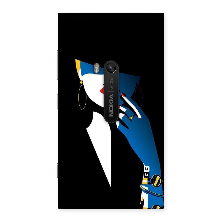 Elegant Woman Back Case for Lumia 920