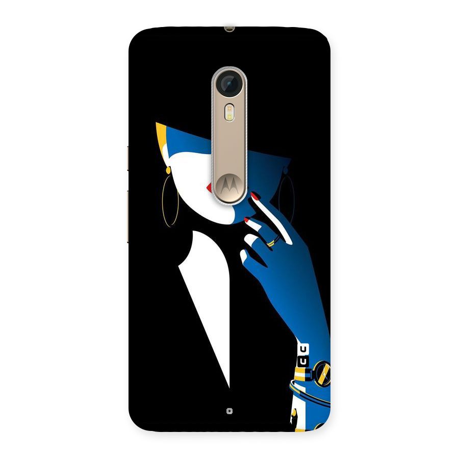Elegant Woman Back Case for Motorola Moto X Style