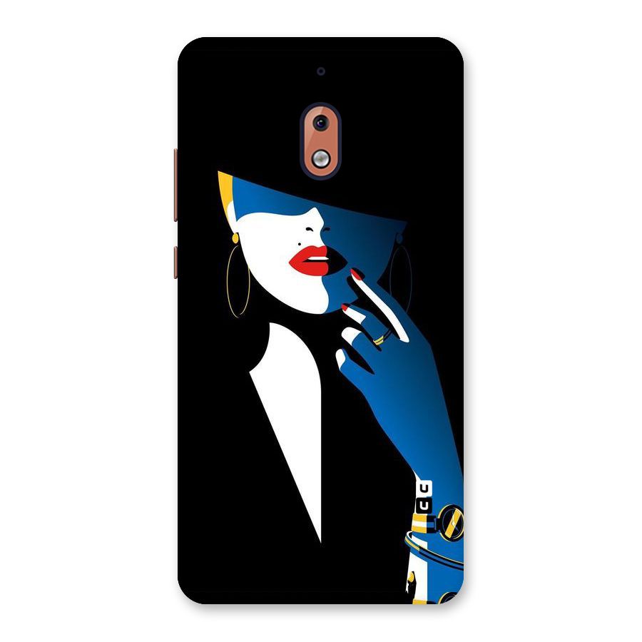 Elegant Woman Back Case for Nokia 2.1