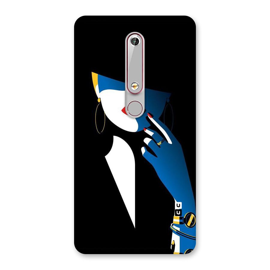 Elegant Woman Back Case for Nokia 6.1