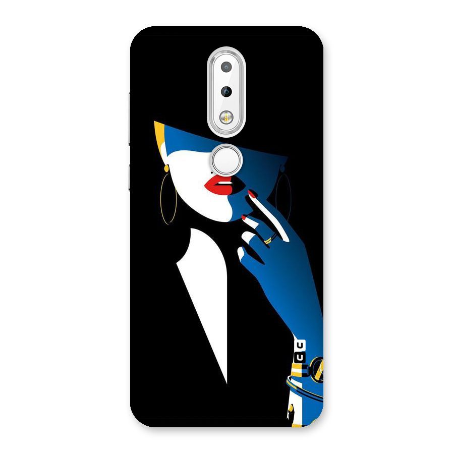 Elegant Woman Back Case for Nokia 6.1 Plus