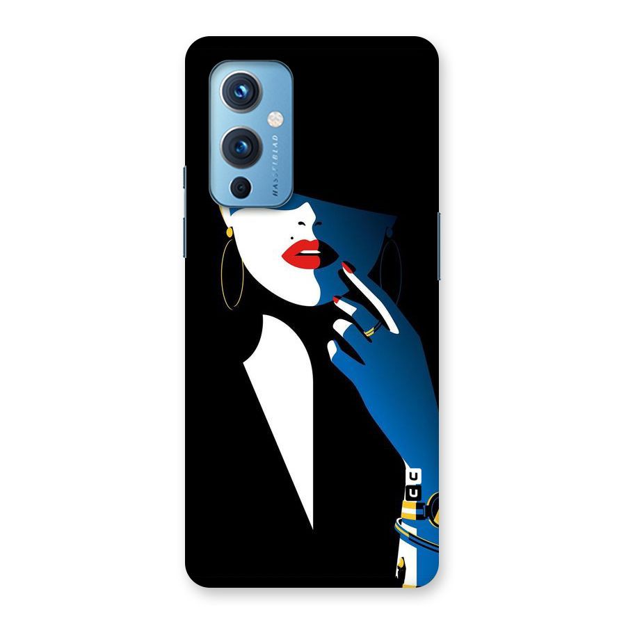 Elegant Woman Back Case for OnePlus 9