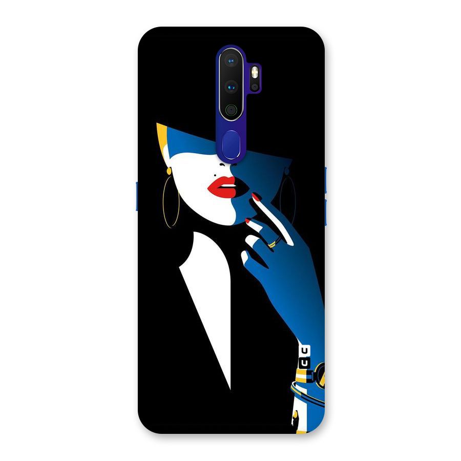 Elegant Woman Back Case for Oppo A9 (2020)