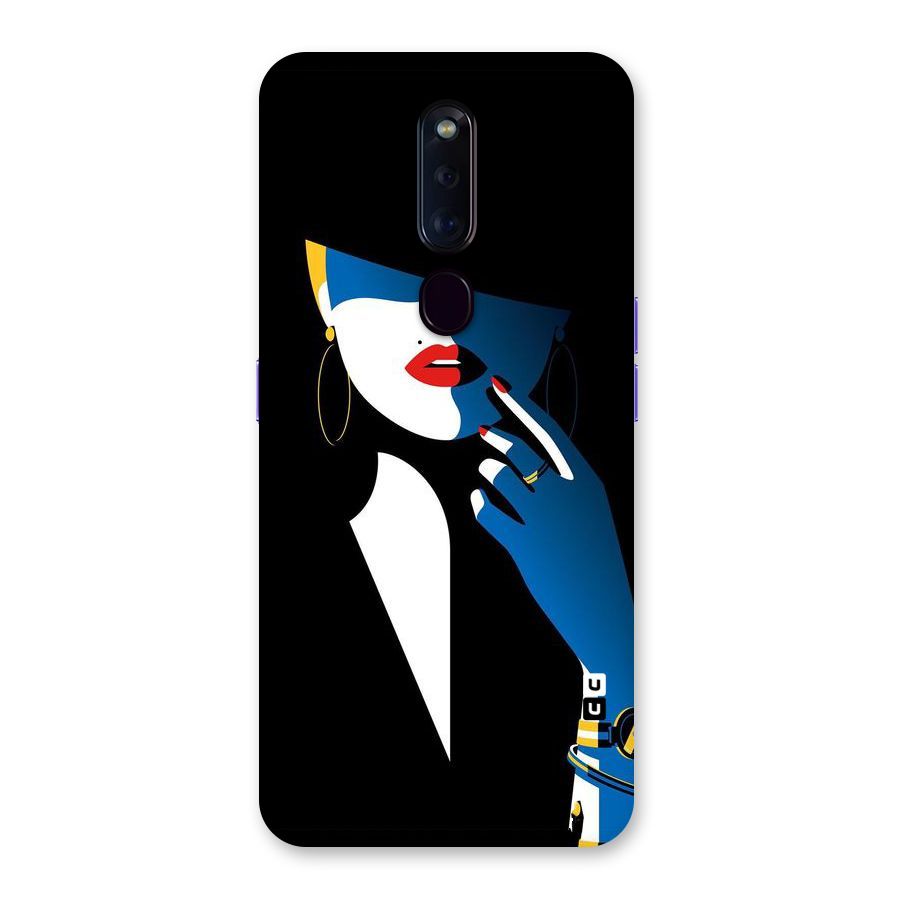 Elegant Woman Back Case for Oppo F11 Pro