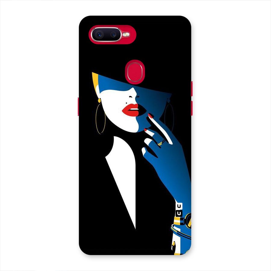 Elegant Woman Back Case for Oppo F9 Pro