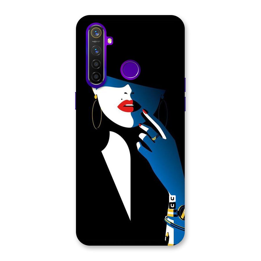 Elegant Woman Back Case for Realme 5 Pro
