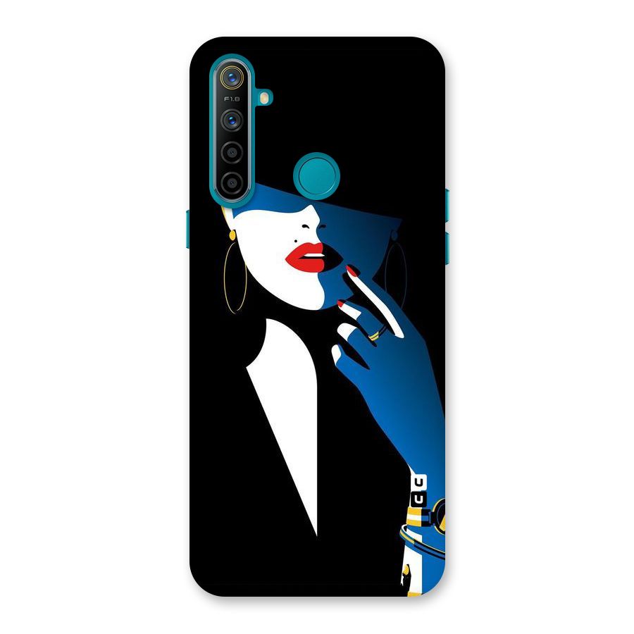 Elegant Woman Back Case for Realme 5i