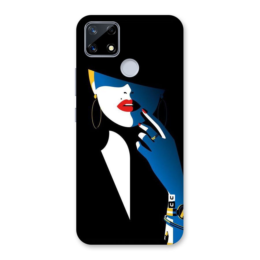 Elegant Woman Back Case for Realme Narzo 20