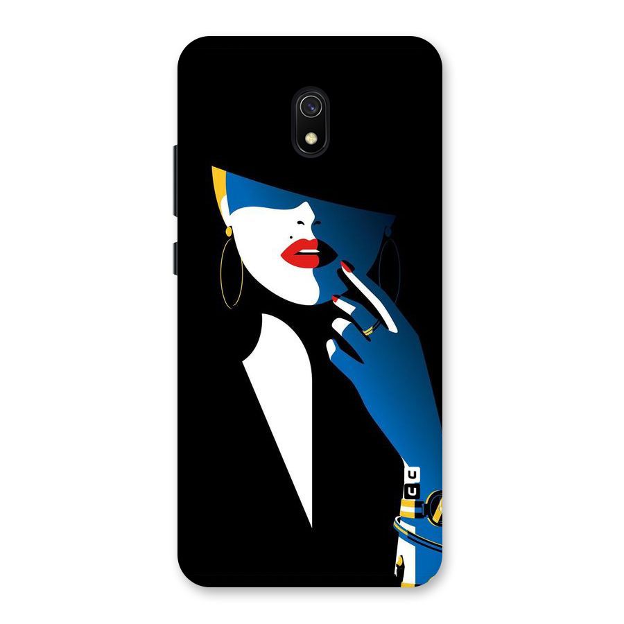 Elegant Woman Back Case for Redmi 8A