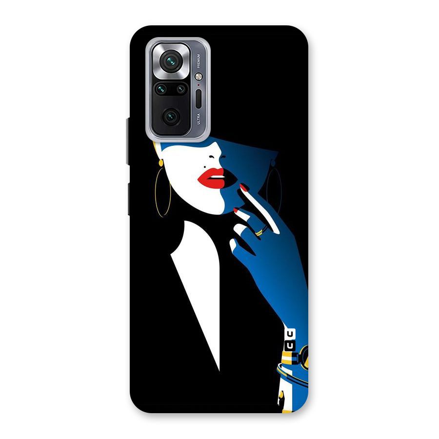 Elegant Woman Back Case for Redmi Note 10 Pro Max