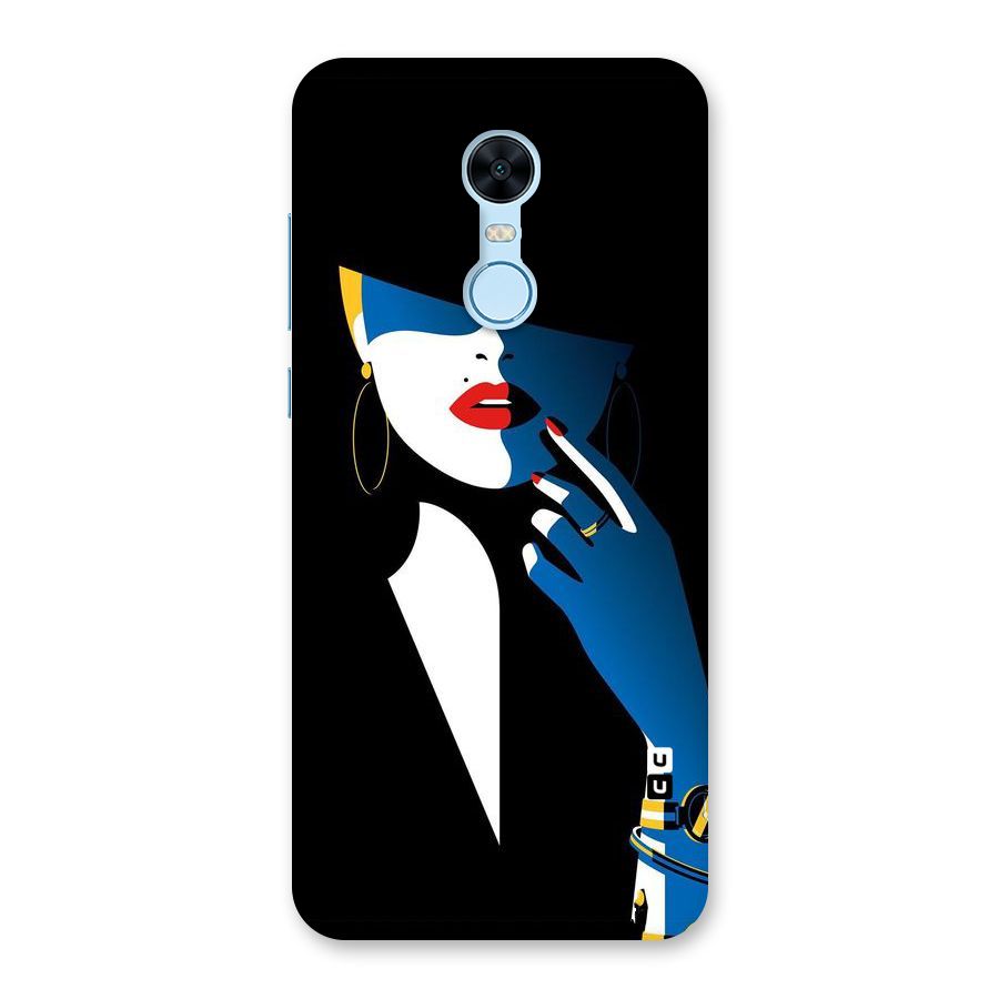 Elegant Woman Back Case for Redmi Note 5