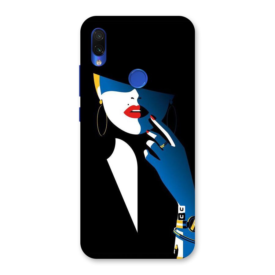 Elegant Woman Back Case for Redmi Note 7S