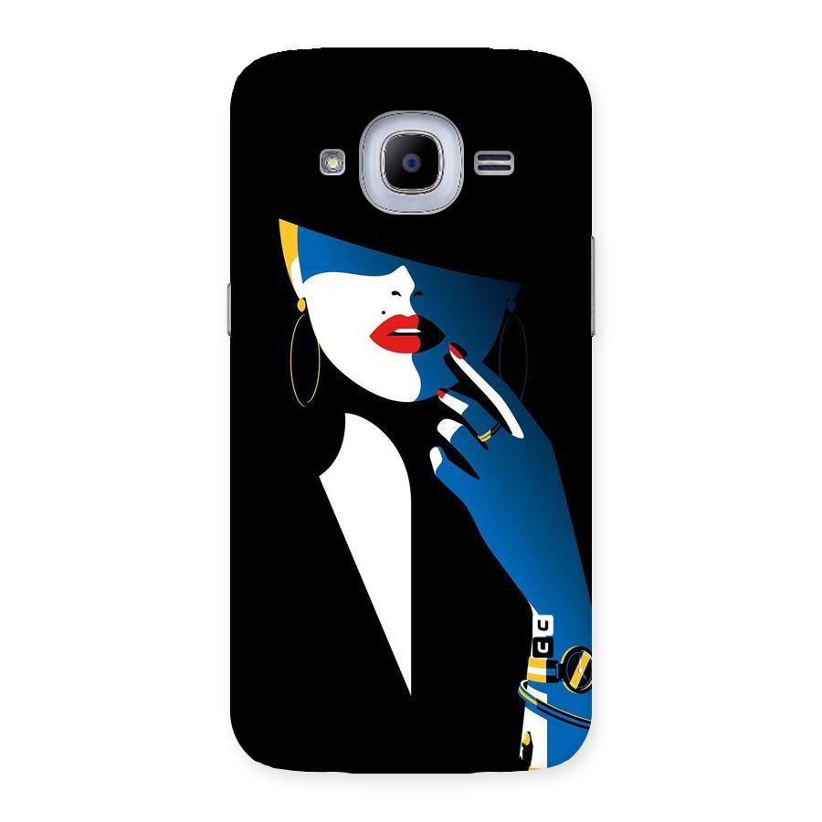 Elegant Woman Back Case for Samsung Galaxy J2 Pro