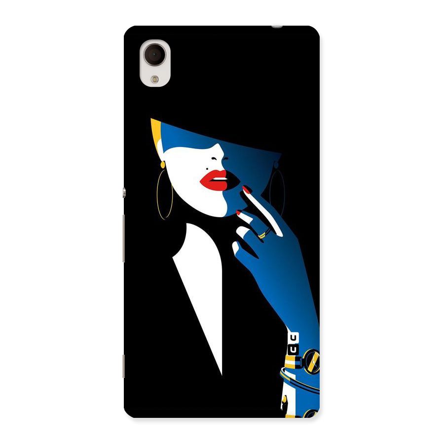 Elegant Woman Back Case for Sony Xperia M4