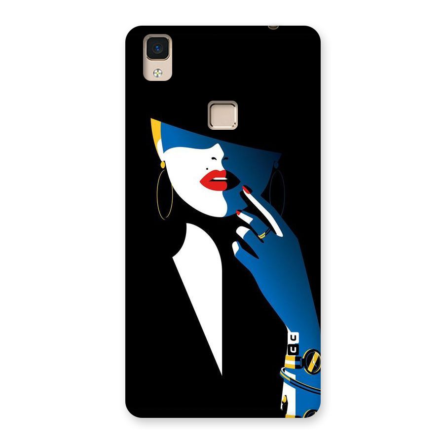 Elegant Woman Back Case for V3 Max