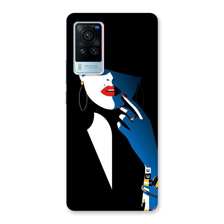 Elegant Woman Back Case for Vivo X60 Pro