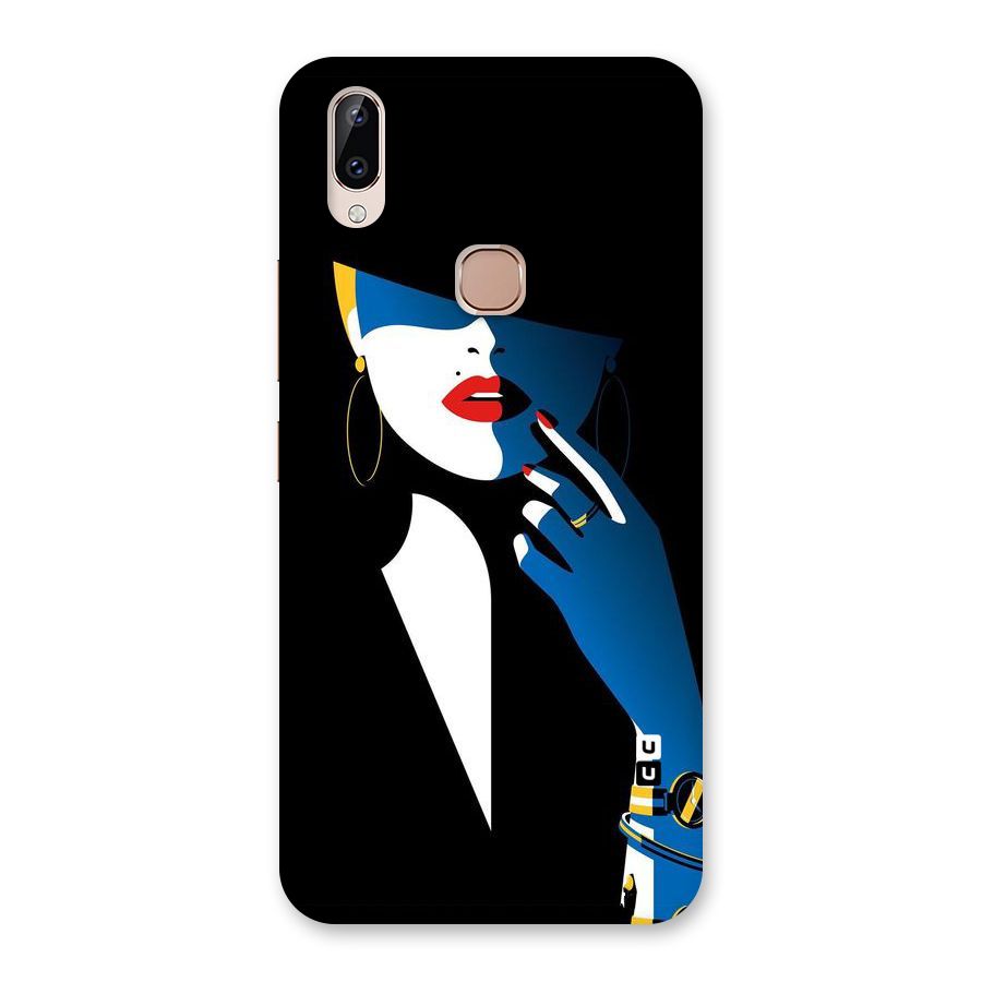 Elegant Woman Back Case for Vivo Y83 Pro
