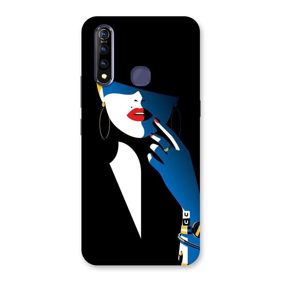 Elegant Woman Back Case for Vivo Z1 Pro