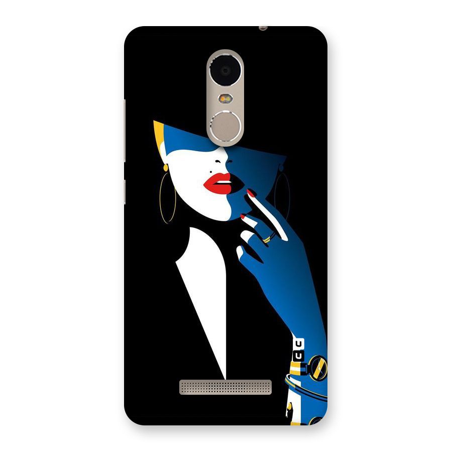 Elegant Woman Back Case for Xiaomi Redmi Note 3