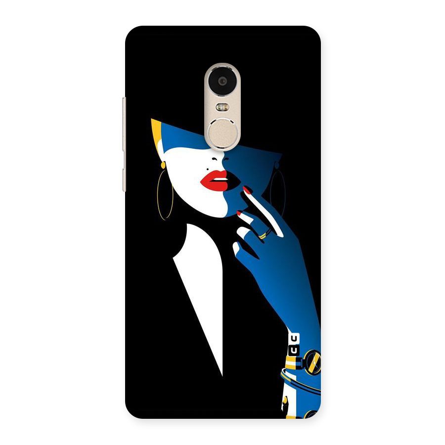 Elegant Woman Back Case for Xiaomi Redmi Note 4