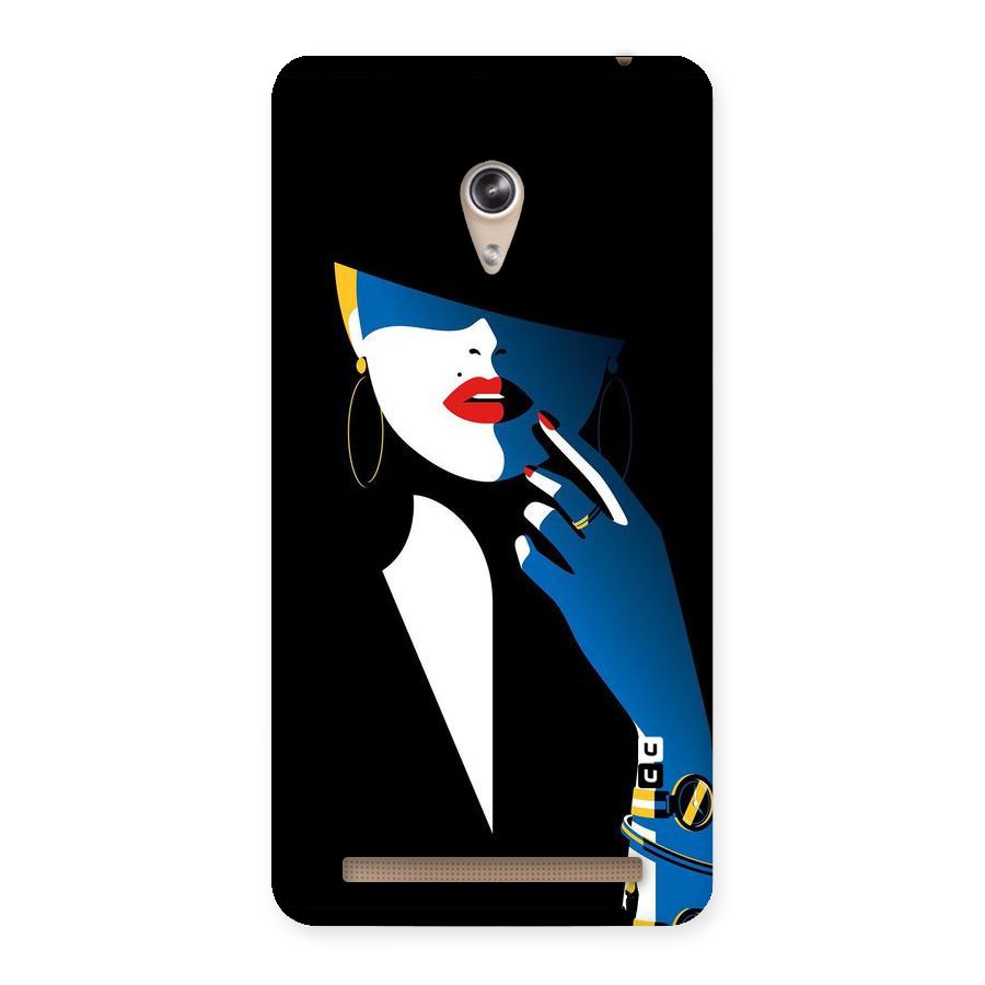 Elegant Woman Back Case for Zenfone 6