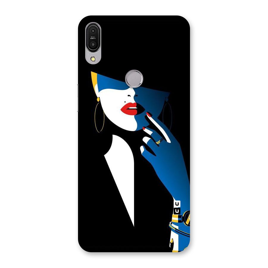 Elegant Woman Back Case for Zenfone Max Pro M1