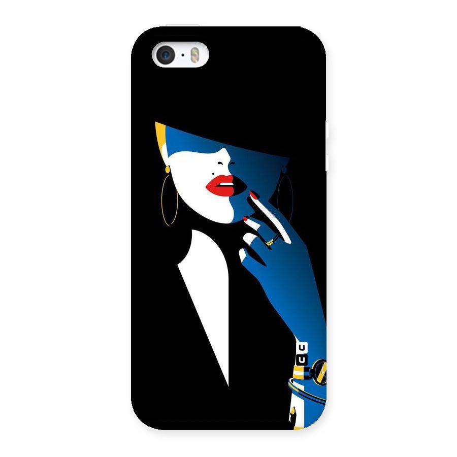 Elegant Woman Back Case for iPhone 5 5S