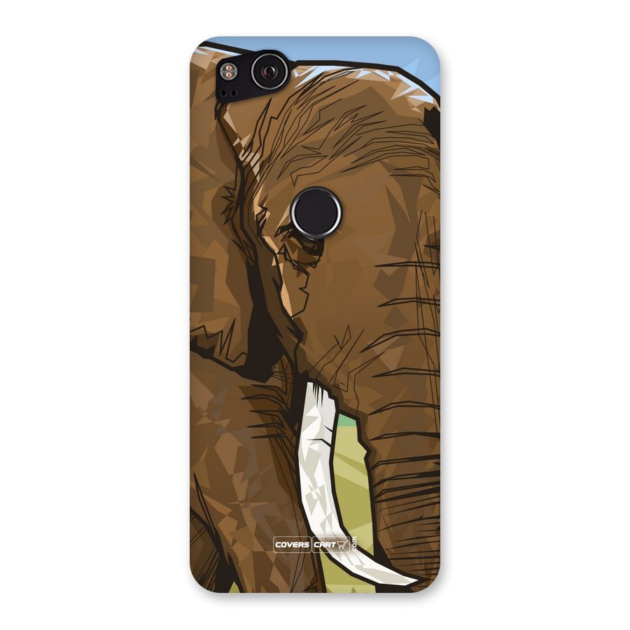 Elephant Artwork Back Case for Google Pixel 2