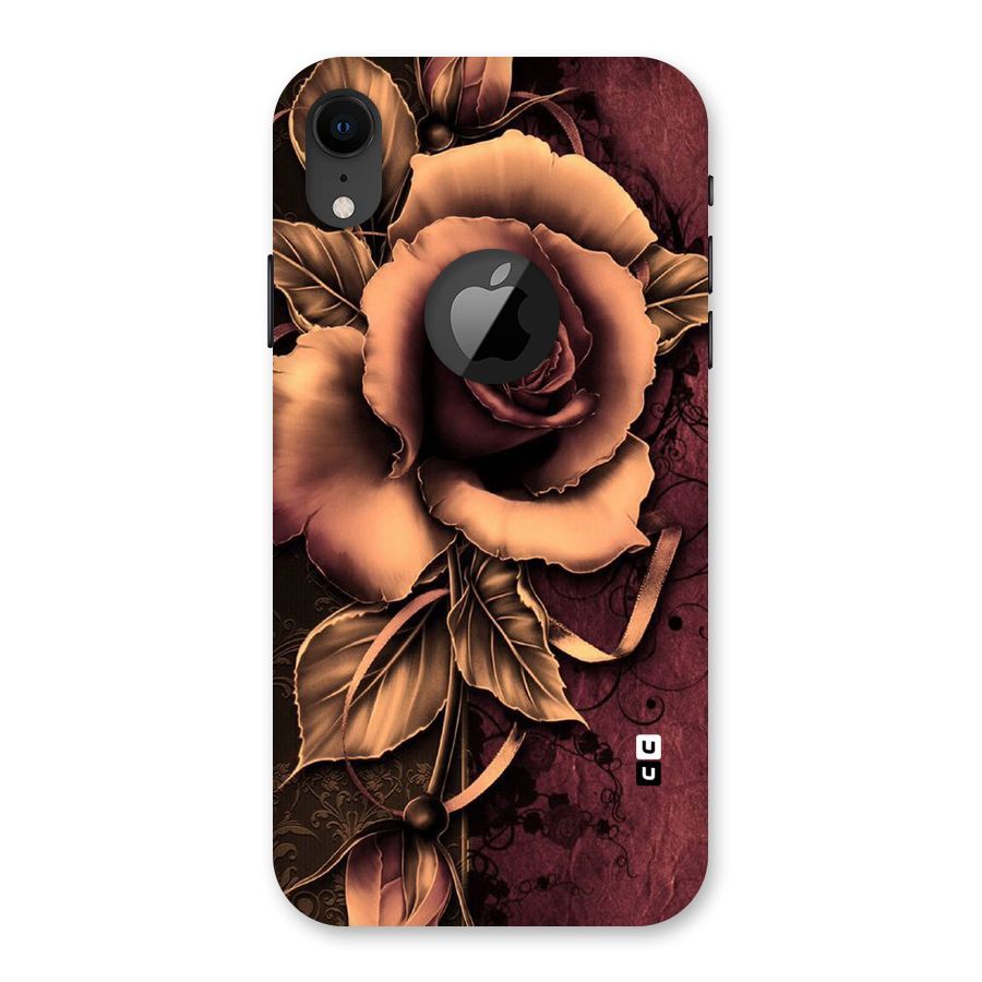 Elite Artsy Back Case for iPhone XR Logo Cut