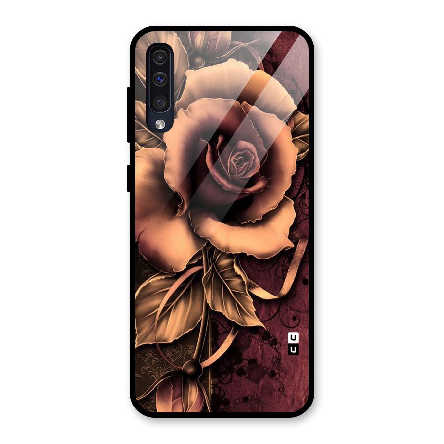 Elite Artsy Glass Back Case for Galaxy A50