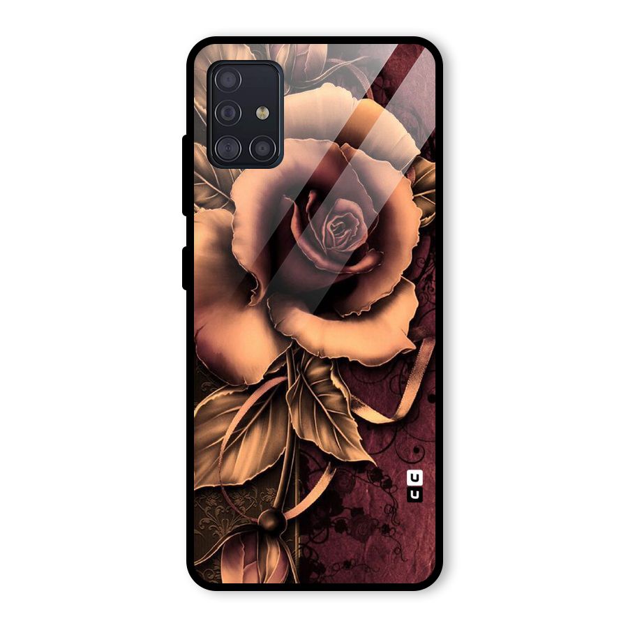Elite Artsy Glass Back Case for Galaxy A51
