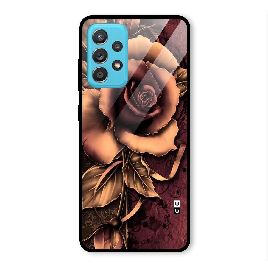 Elite Artsy Glass Back Case for Galaxy A52