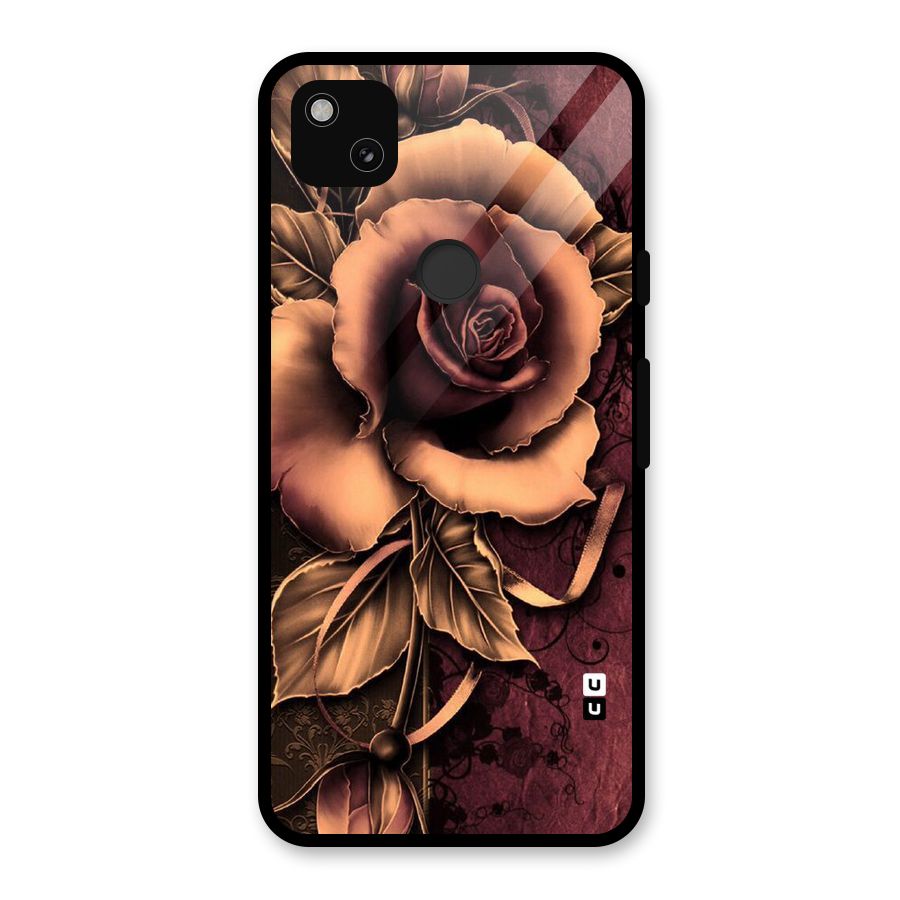 Elite Artsy Glass Back Case for Google Pixel 4a