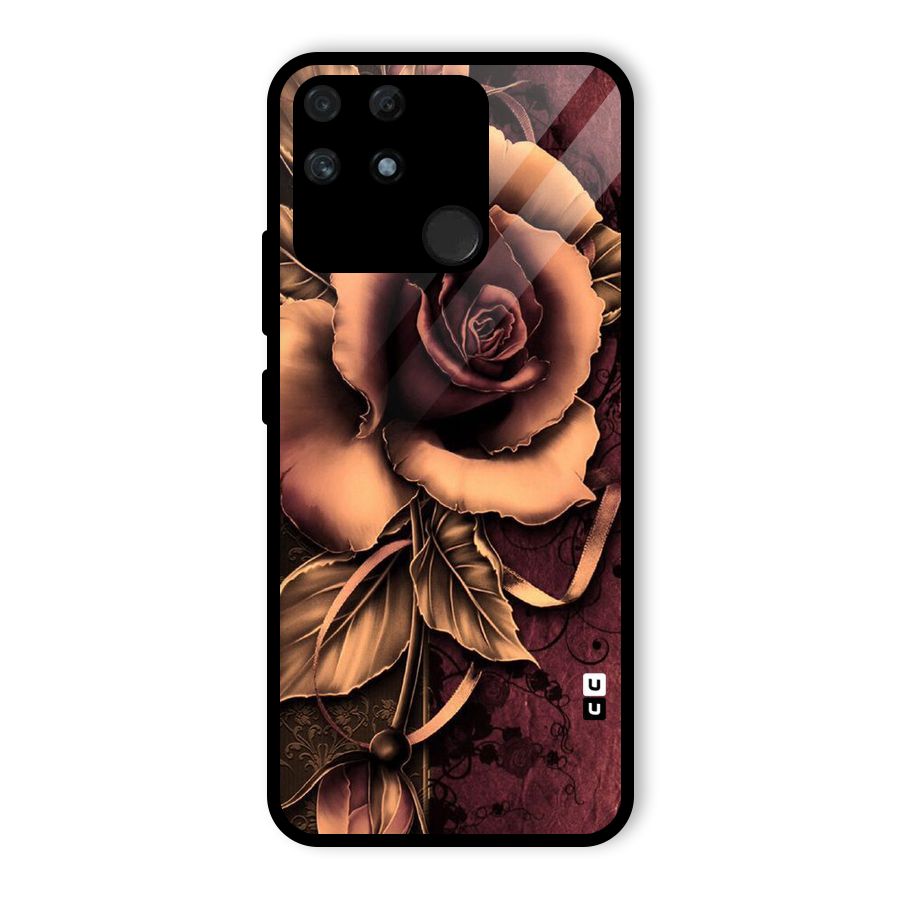 Elite Artsy Glass Back Case for Realme Narzo 50A