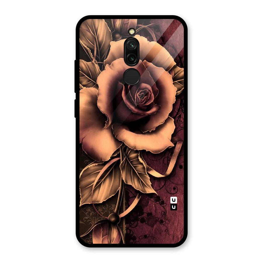 Elite Artsy Glass Back Case for Redmi 8
