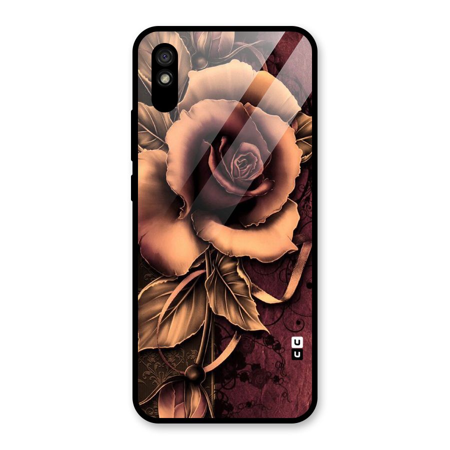 Elite Artsy Glass Back Case for Redmi 9A