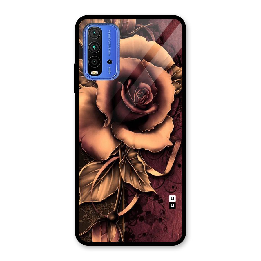 Elite Artsy Glass Back Case for Redmi 9 Power