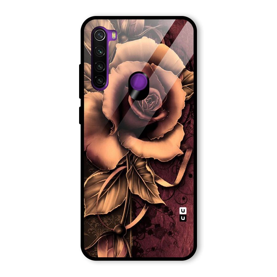Elite Artsy Glass Back Case for Redmi Note 8